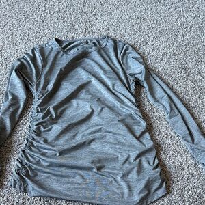 Eddie Bauer Heather Gray Long Sleeve Top